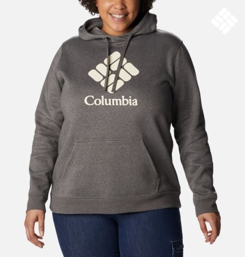 Columbia Trek Graphic Hettegensere Dame Mørke Grå | Plus Size 40925B